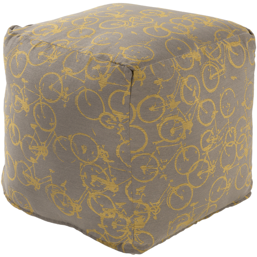 Surya Peddle Power Cube Pouf - Novelty - PDPF-001 | Poufs | Modishstore-2