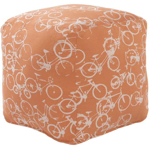 Surya Peddle Power Cube Pouf - Novelty - PDPF-001 | Poufs | Modishstore-3