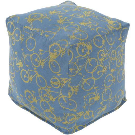 Surya Peddle Power Cube Pouf - Novelty - PDPF-001 | Poufs | Modishstore-4