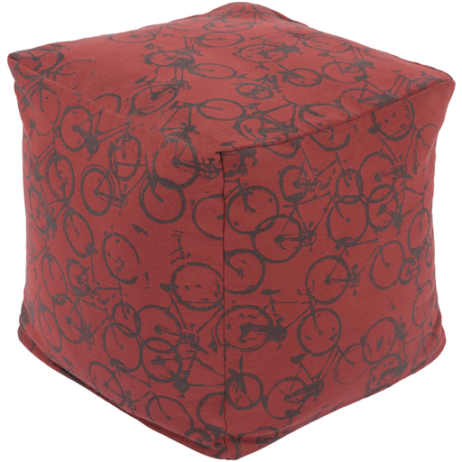 Surya Peddle Power Cube Pouf - Novelty - PDPF-001 | Poufs | Modishstore-5