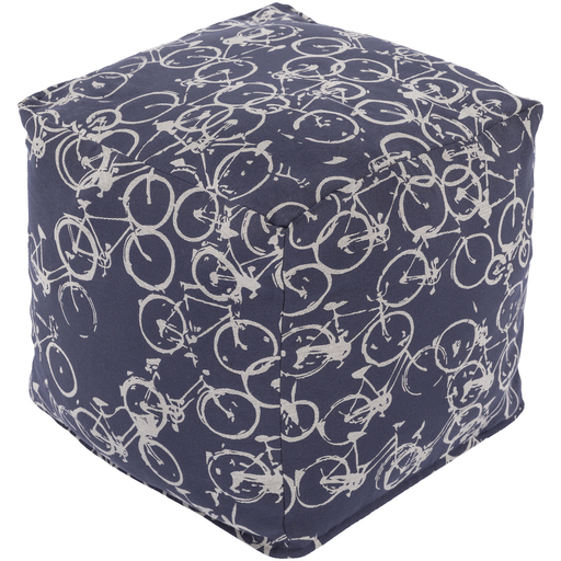 Surya Peddle Power Cube Pouf - Novelty - PDPF-001 | Poufs | Modishstore-6