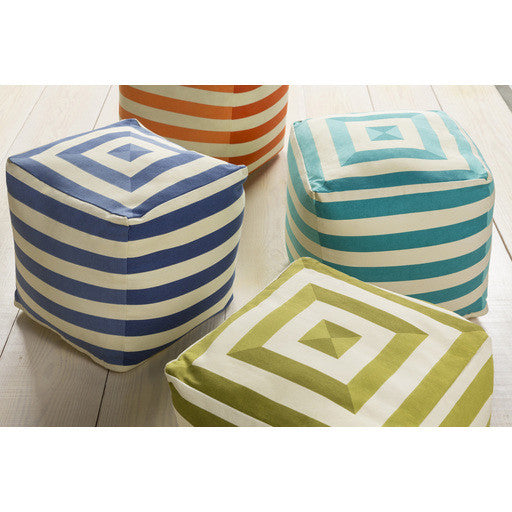 Surya Playhouse Cube Pouf - Geometric - PHPF-001 | Poufs | Modishstore-5