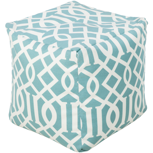 Surya Poufs Cube Pouf - Geometric - POUF-110 | Poufs | Modishstore-2