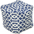 Surya Poufs Cube Pouf - Geometric - POUF-110 | Poufs | Modishstore-3