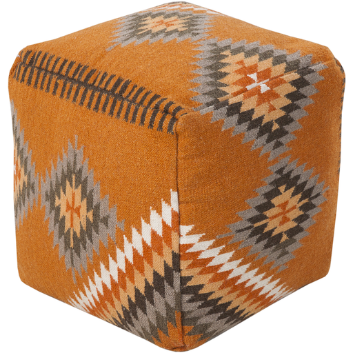 Surya Poufs Cube Pouf - Southwest - POUF-199 | Poufs | Modishstore-3