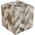 Surya Poufs Cube Pouf - Animal - POUF-242 | Poufs | Modishstore