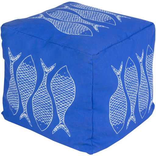 Surya Poufs Cube Pouf - Coastal - POUF-275 | Poufs | Modishstore-7