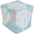 Surya Poufs Cube Pouf - Coastal - POUF-289 | Poufs | Modishstore