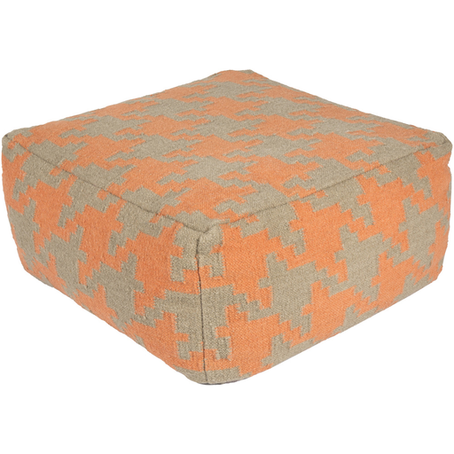 Surya Poufs Cube Pouf - Geometric - POUF-170 | Poufs | Modishstore-2