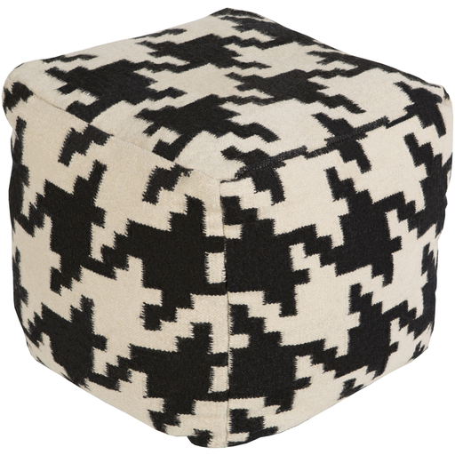 Surya Poufs Cube Pouf - Geometric - POUF-170 | Poufs | Modishstore-3