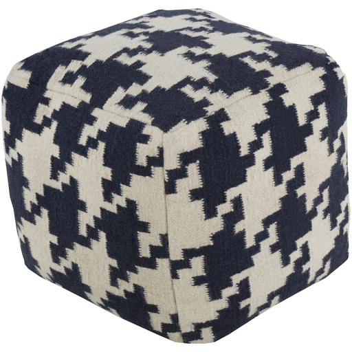 Surya Poufs Cube Pouf - Geometric - POUF-170 | Poufs | Modishstore-5