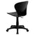 Mid-Back Black Plastic Swivel Task Office Chair By Flash Furniture | Office Chairs | Modishstore - 3