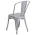 Flash Furniture Metal Indoor-Outdoor Stackable Chair | Outdoor Chairs | Modishstore-30