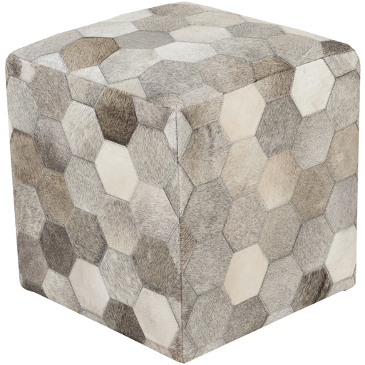 Surya Trail Cube Pouf - Animal - TLPF-001 | Poufs | Modishstore-2