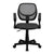 Low Back Gray Mesh Swivel Task Office Chair With Arms By Flash Furniture | Office Chairs | Modishstore - 4