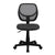 Low Back Gray Mesh Swivel Task Office Chair With Curved Square Back By Flash Furniture | Office Chairs | Modishstore - 4