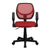 Low Back Red Mesh Swivel Task Office Chair With Arms By Flash Furniture | Office Chairs | Modishstore - 4